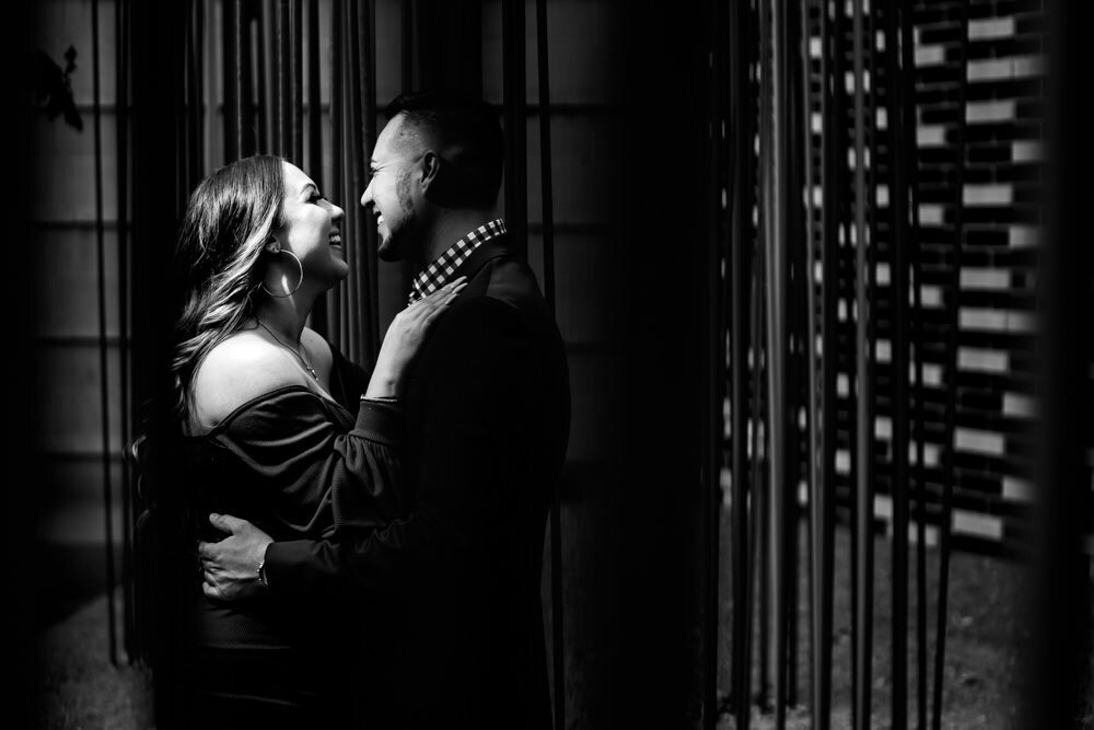  Downtown Denver engagement photo session by Colorado wedding photographer JMGant Photography 