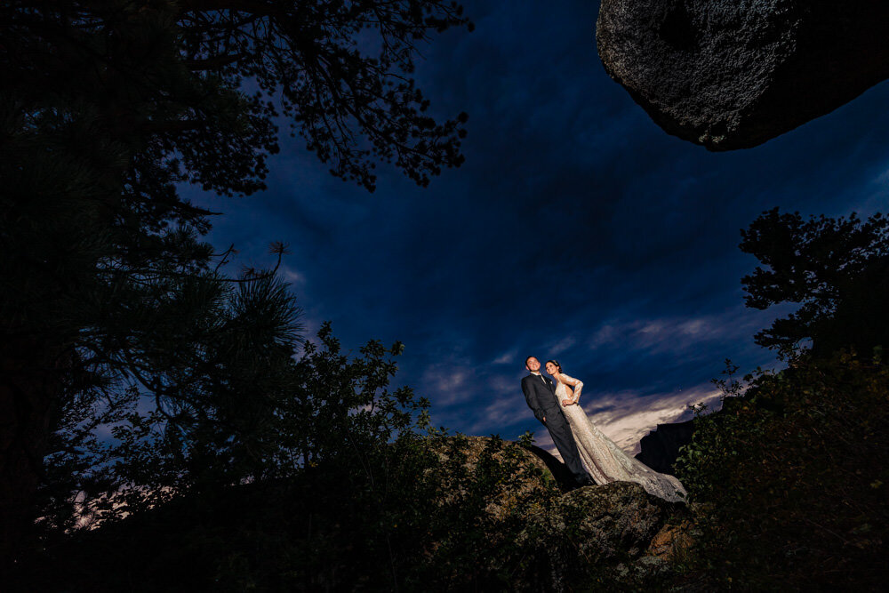  Black Canyon Inn wedding captured by Estes Park photographer, JMGant Photography | Nicole and Ben 