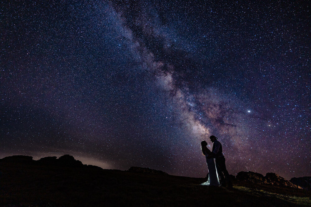  Rocky Mountain National Park elopement photographed by Estes Park photographer, JMGant Photography 