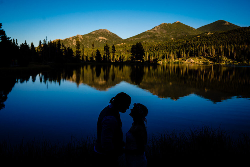  Rocky Mountain National Park elopement photographed by Estes Park photographer, JMGant Photography 