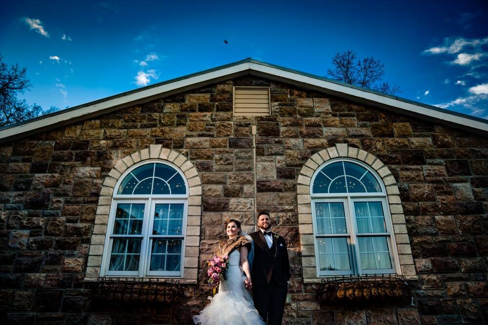  Bride and groom portraits - Tapestry House winter wedding by Fort Collins wedding photographer, JMGant Photography 