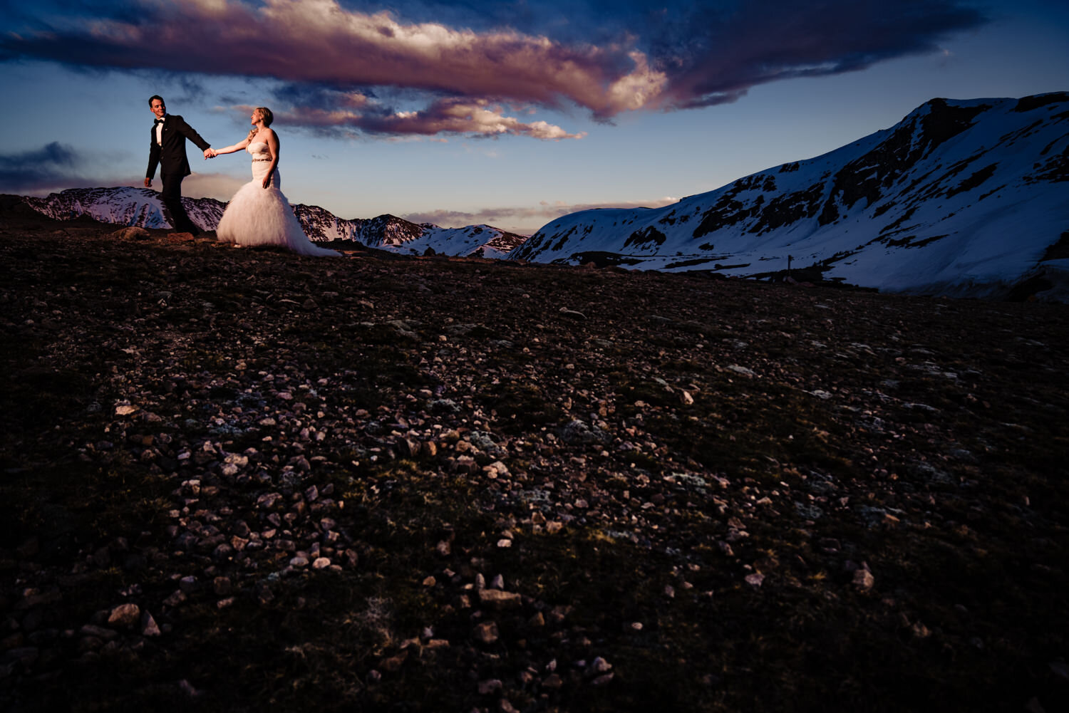  Loveland Pass Firstlook by Colorado wedding photographer Jared M. Gant of JMGant Photography. 
