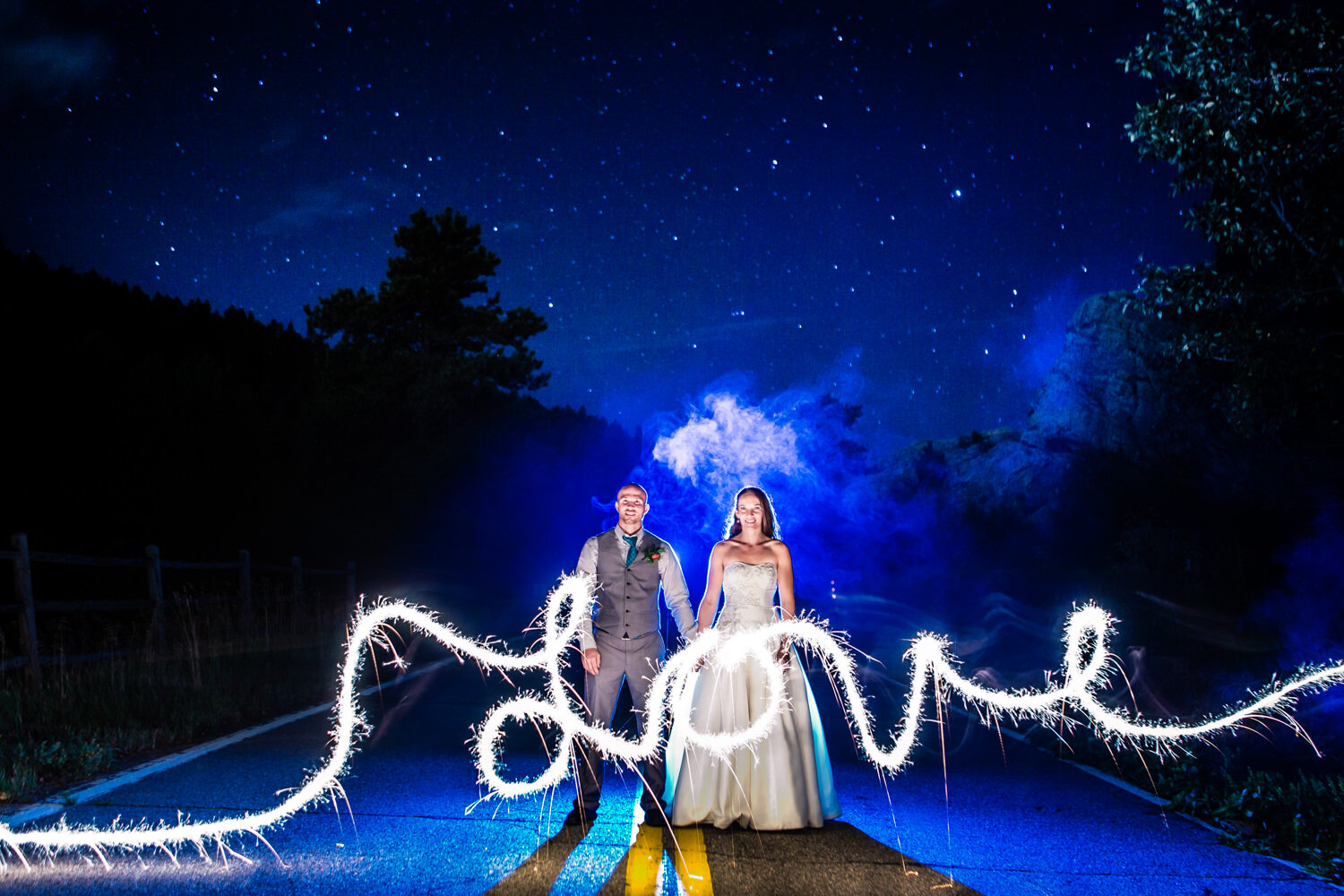  Colorado and Denver best wedding photographer, capturing vibrant bold, colorful, artistic, ourdoor wedding for fun couple who love photography. 
