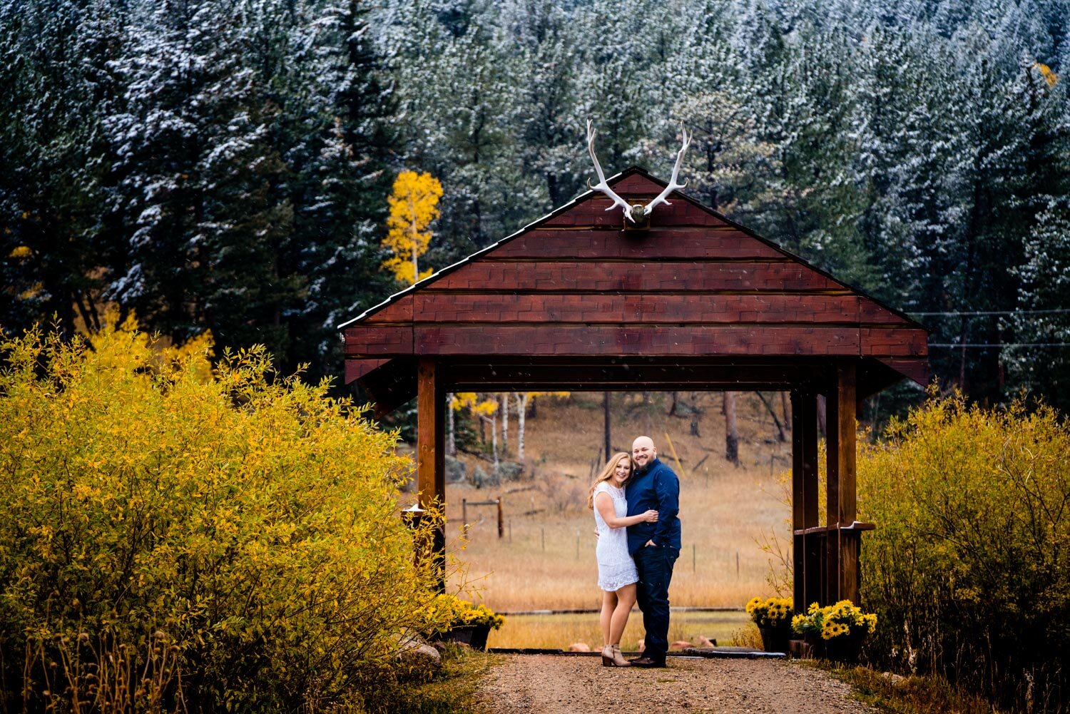  Colorado Fall Engagements | Bailey, Colorado Wedding Photographer | JMGant Photography 