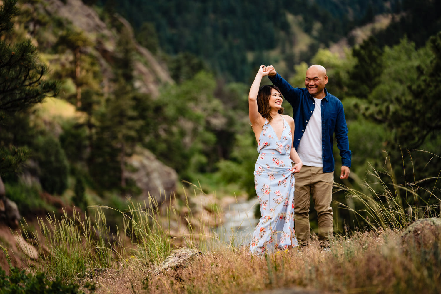  Boulder Colorado engagement photos by Boulder photographer JMGant Photography - Marcus and Lien 