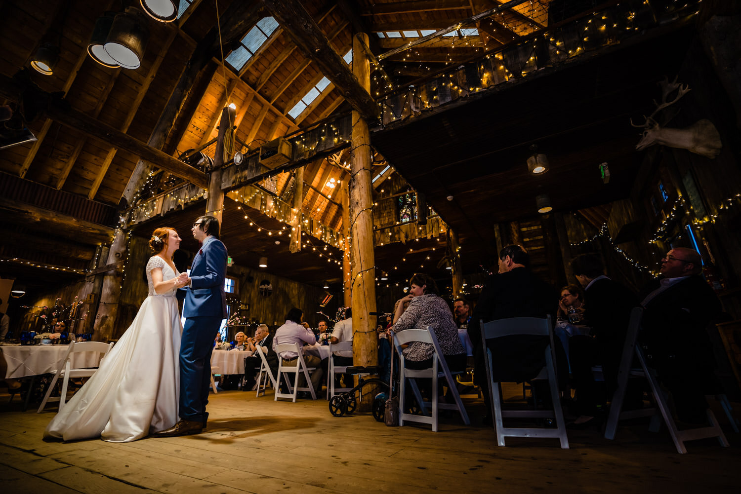  Barn at Evergreen Memorial Wedding by Evergreen Colorado Wedding Photographer JMGant Photography. 