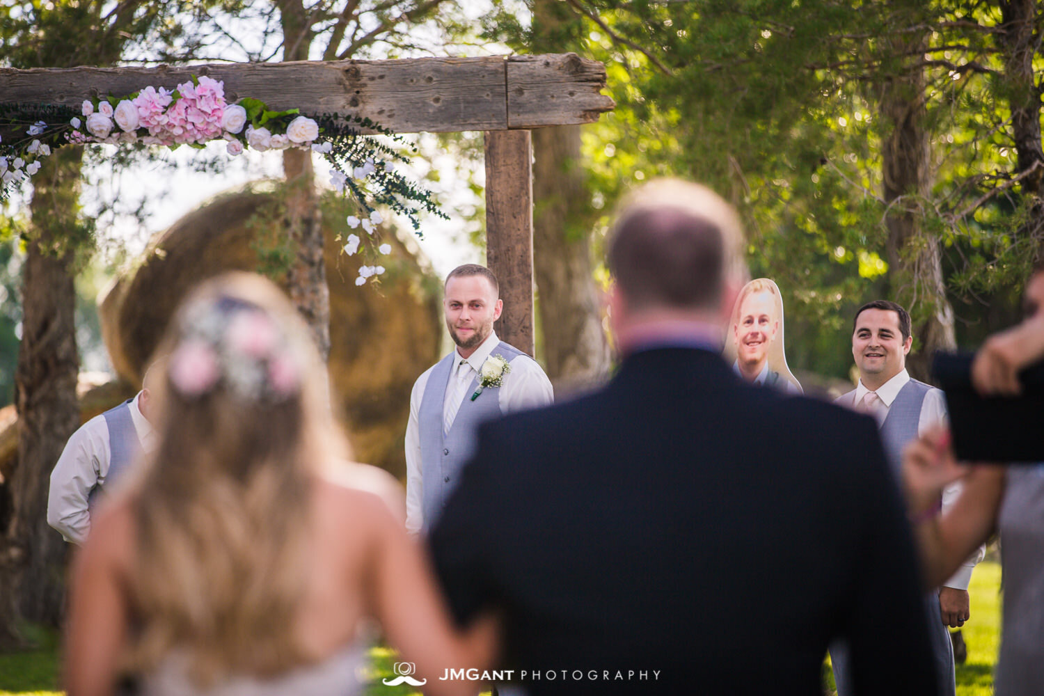  Platte River Fort Wedding | wedding ceremony | Greeley Colorado wedding photographer | © JMGant Photography | http://www.jmgantphotography.com/ 