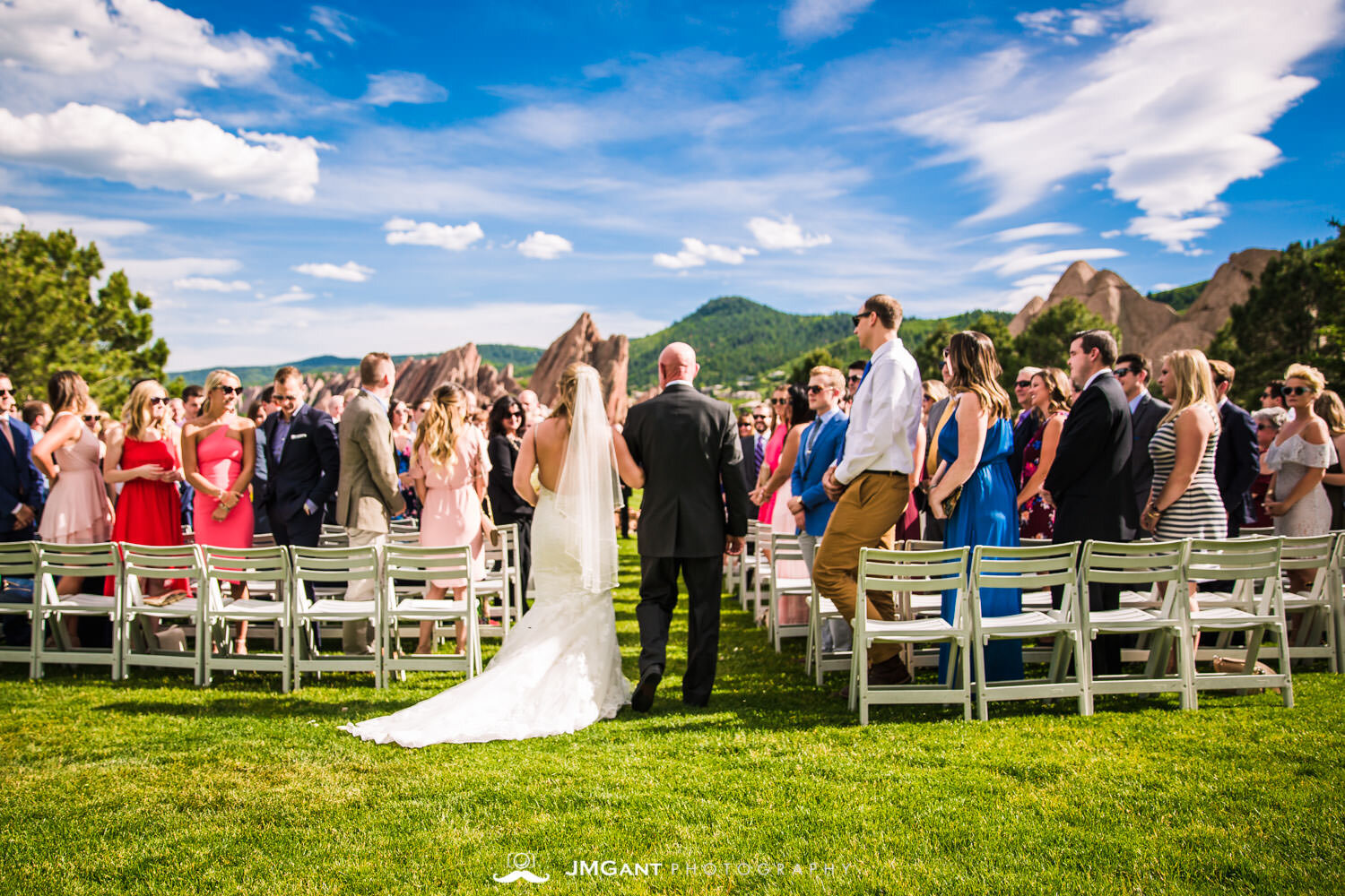  Arrowhead Golf Club summer wedding. 