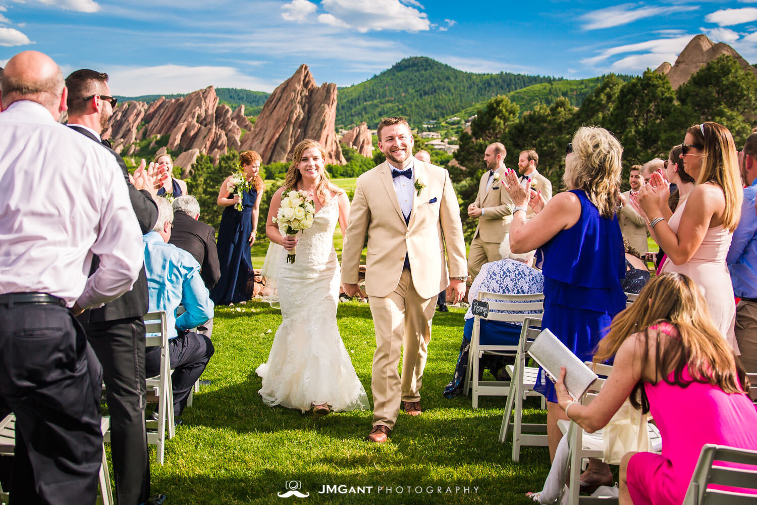  Arrowhead Golf Club summer wedding. 