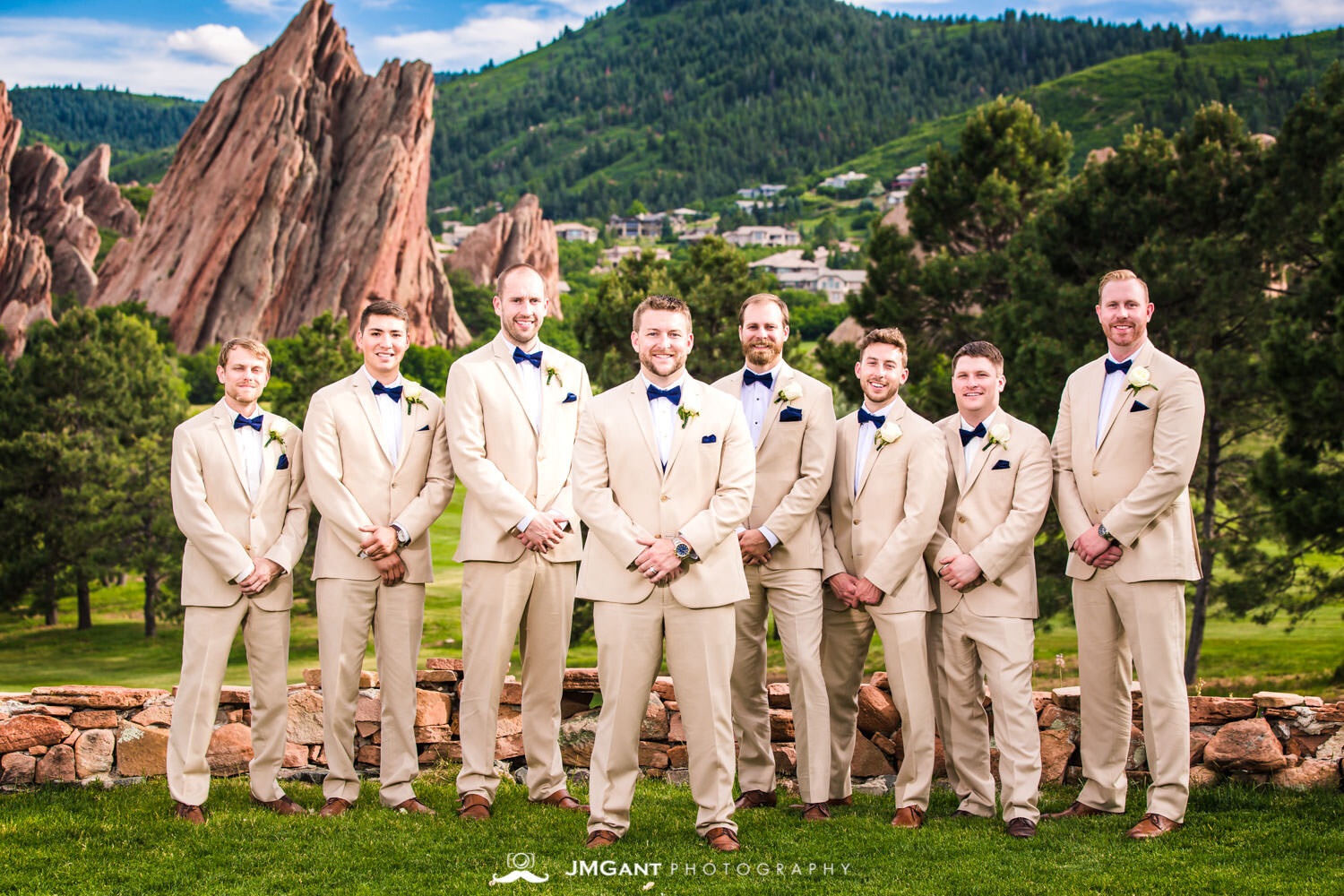  Arrowhead Golf Club summer wedding. 