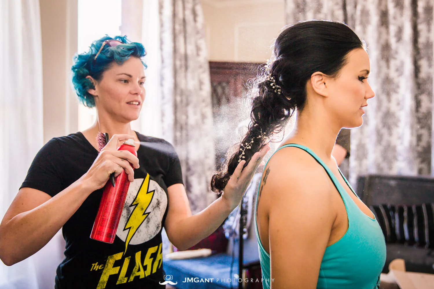Downtown Denver Oxford Hotel Wedding Photographed by JMGant Photography