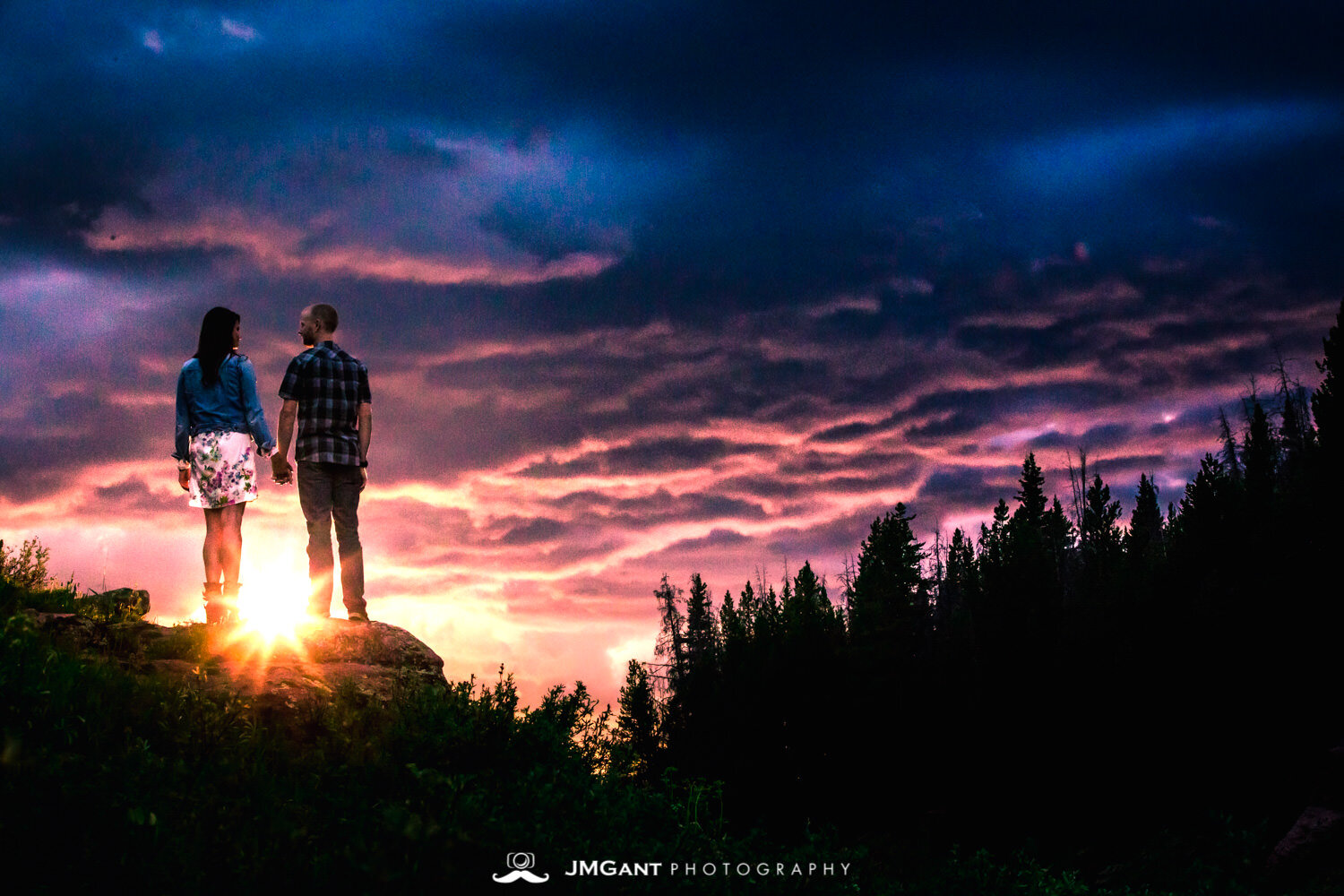  Vail Colorado Engagement Photography by JMGant Photography 