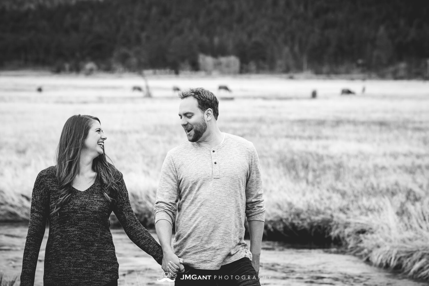  Rocky Mountain National Park Engagement Photography by JMGant Photography. Estes Park, Winter Park, Vail, Aspen Steamboat Springs Wedding photographer. 