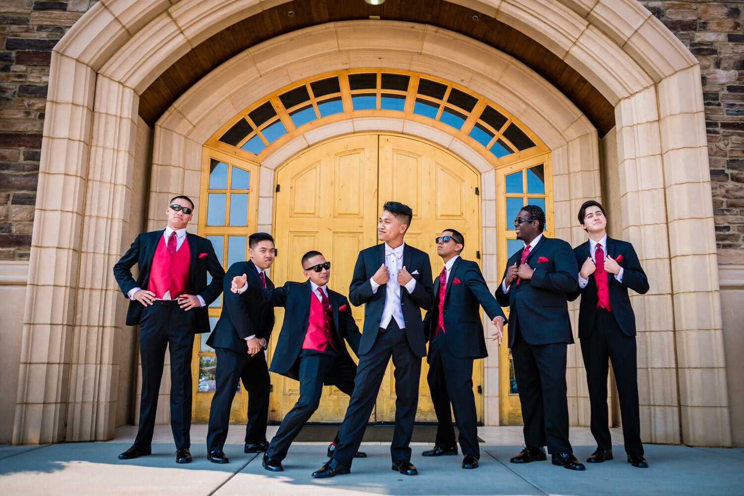  Blackstone Country Club wedding by JMGant Photography. Groomsmen hanging out!&nbsp;    