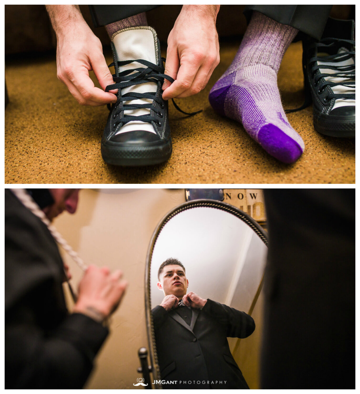 Estes Park Wedding - Groom getting ready - Photographed by JMGant Photography.jpg