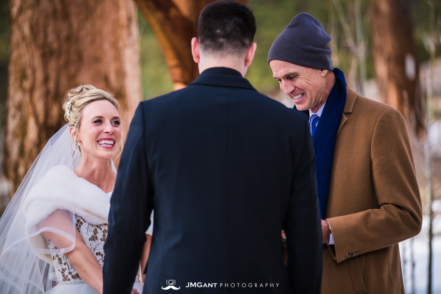  Stunning elegant wedding at the Della Terra Mountain Chateau in Estes Park Colorado. Photographed by Jared M. Gant of JMGant Photography. 