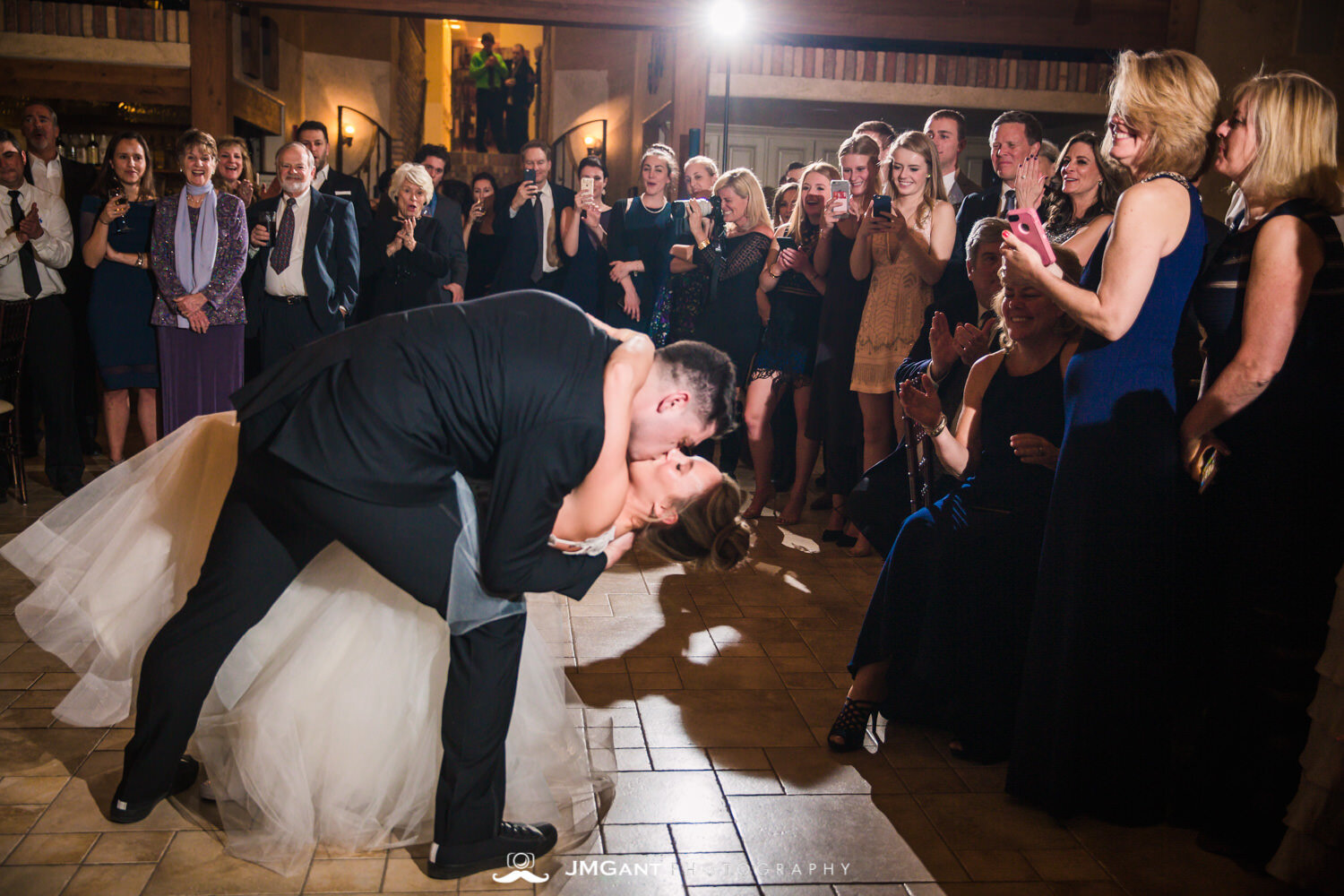  Stunning elegant wedding at the Della Terra Mountain Chateau in Estes Park Colorado. Photographed by Jared M. Gant of JMGant Photography. 