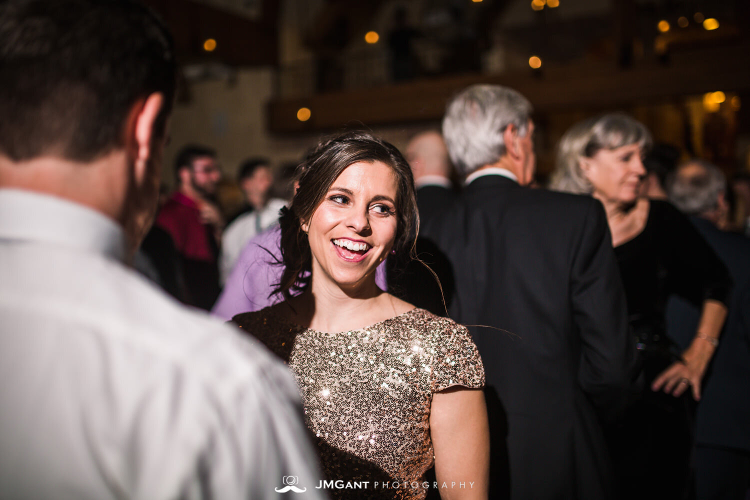  Stunning elegant wedding at the Della Terra Mountain Chateau in Estes Park Colorado. Photographed by Jared M. Gant of JMGant Photography. 