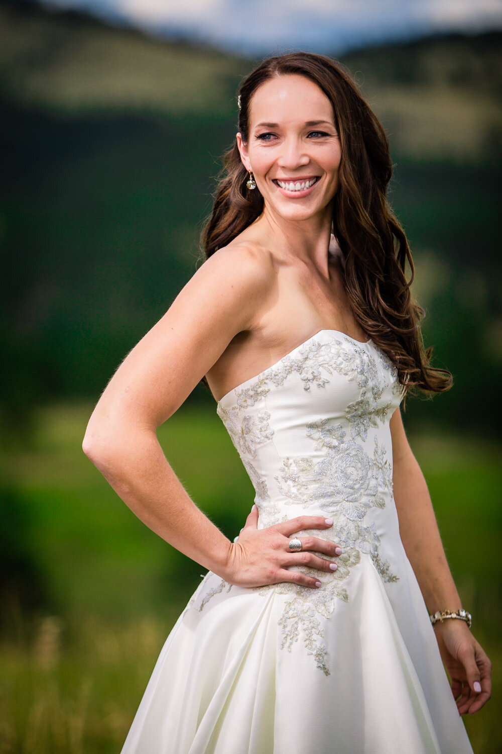 Bride at Golden Gate Canyon State Park