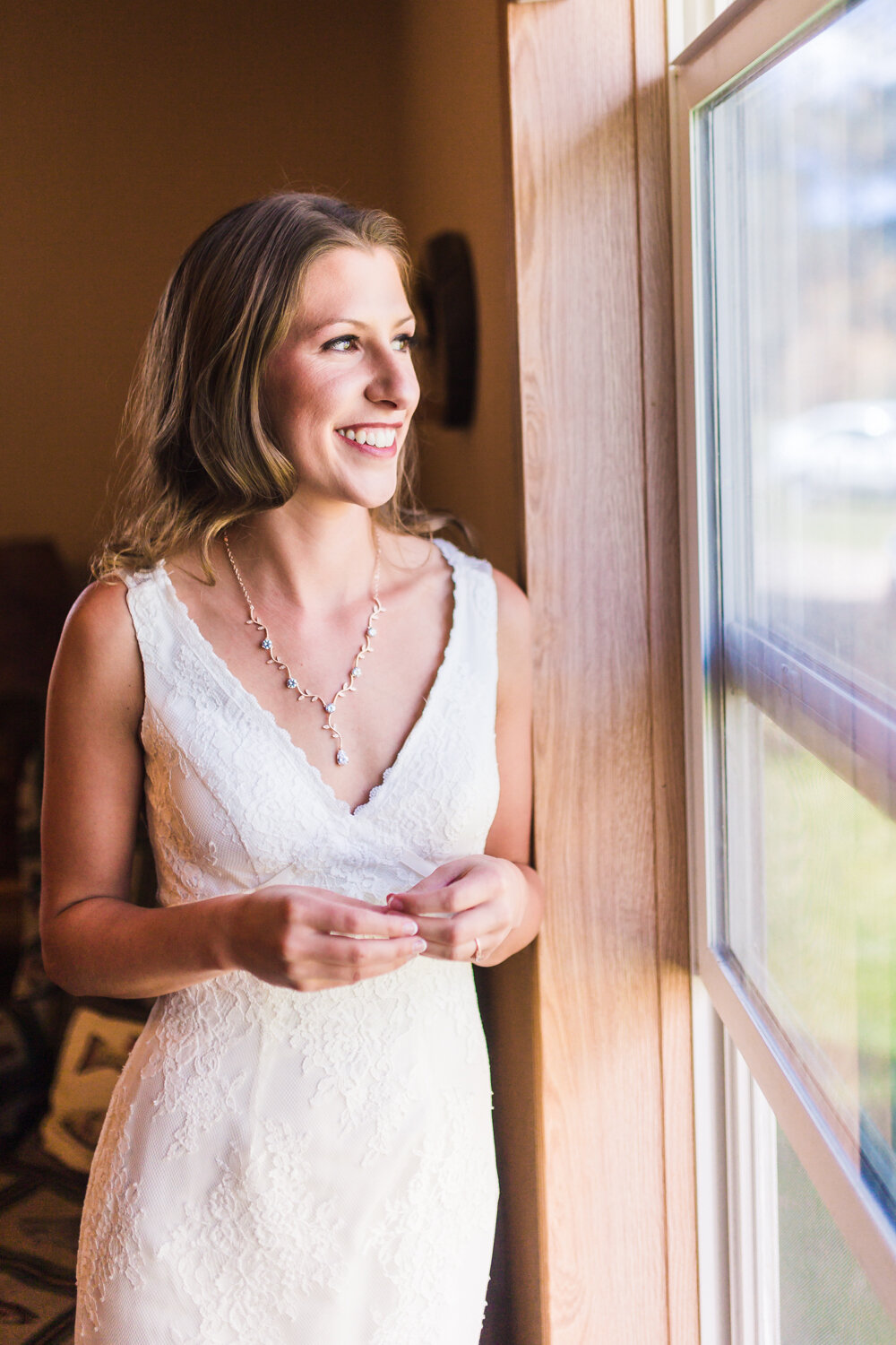  The bride waiting by JMGant Photography. 