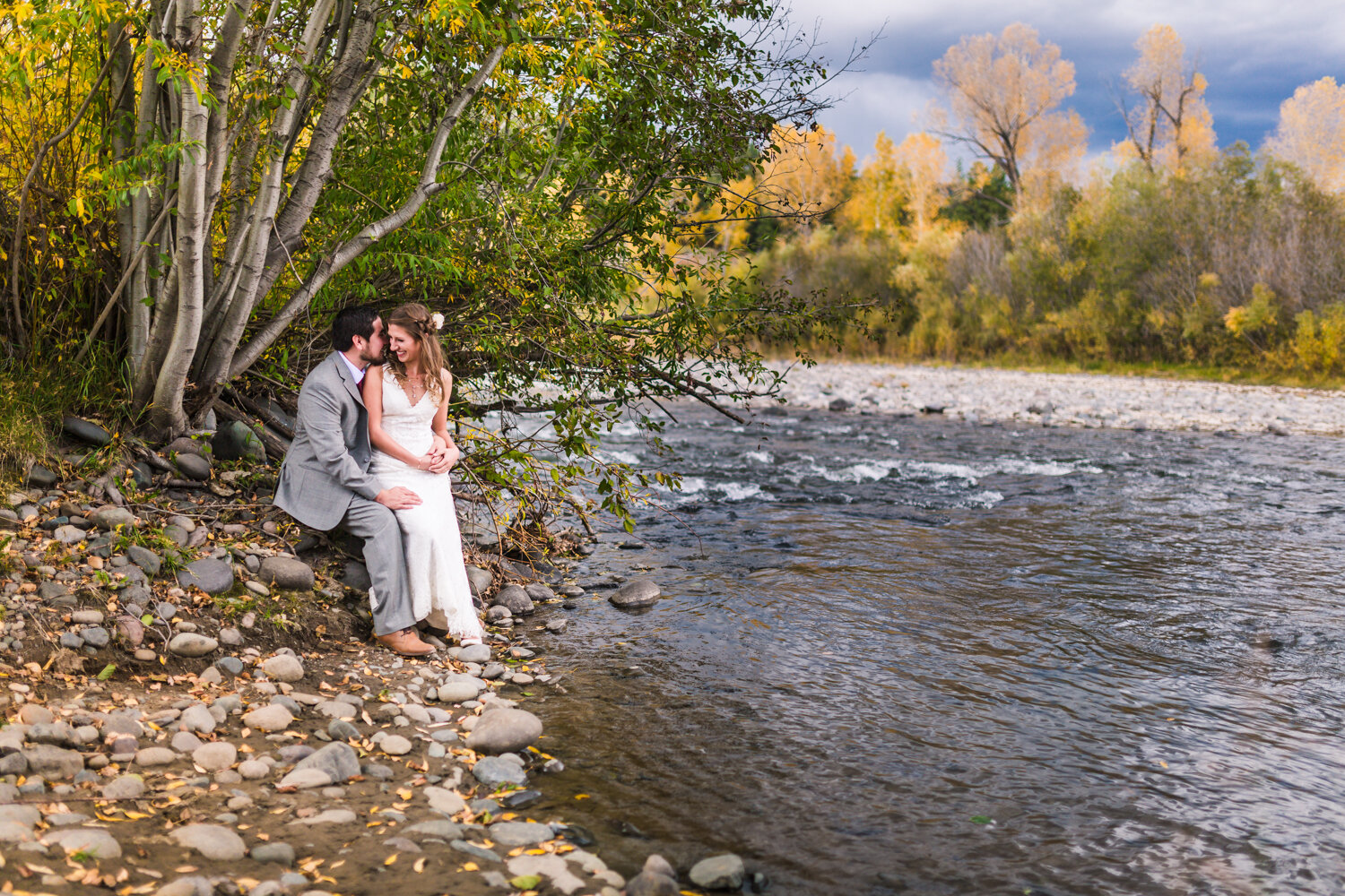  Fall wedding by JMGant Photography. 