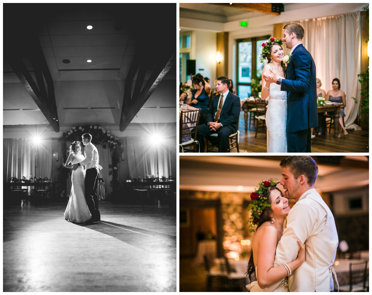  Bride and groom first dance at Highlands Ranch Mansion.&nbsp;&nbsp;  hotographed by JMGant Photography, Denver Colorado wedding photographer.&nbsp; 