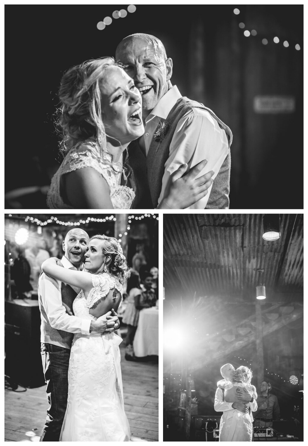  Father daughter dance.&nbsp;Wedding at The barn at Evergreen Memorial. Photographed by JMGant Photography. 