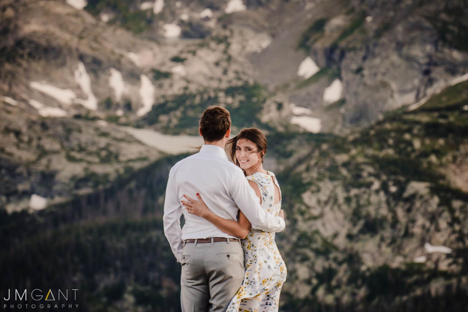  Rocky Mountain National Park engagement photos by Estes Park wedding photographer, JMGant Photography 