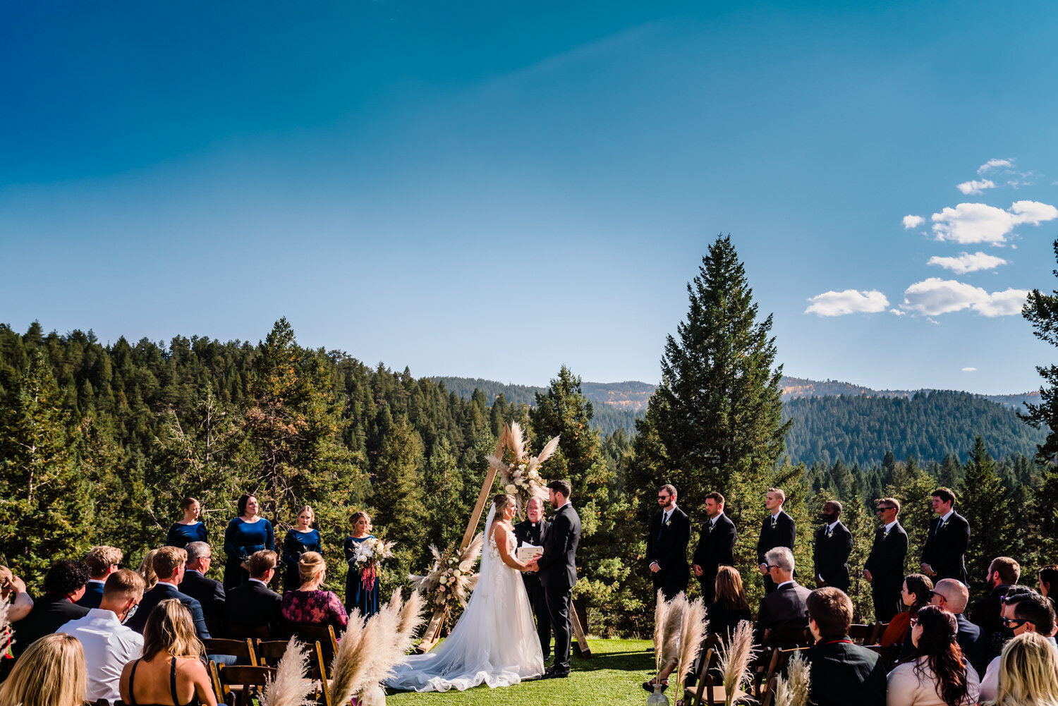  The Woodlands Colorado wedding photos by Morrison wedding photographer, JMGant Photography 