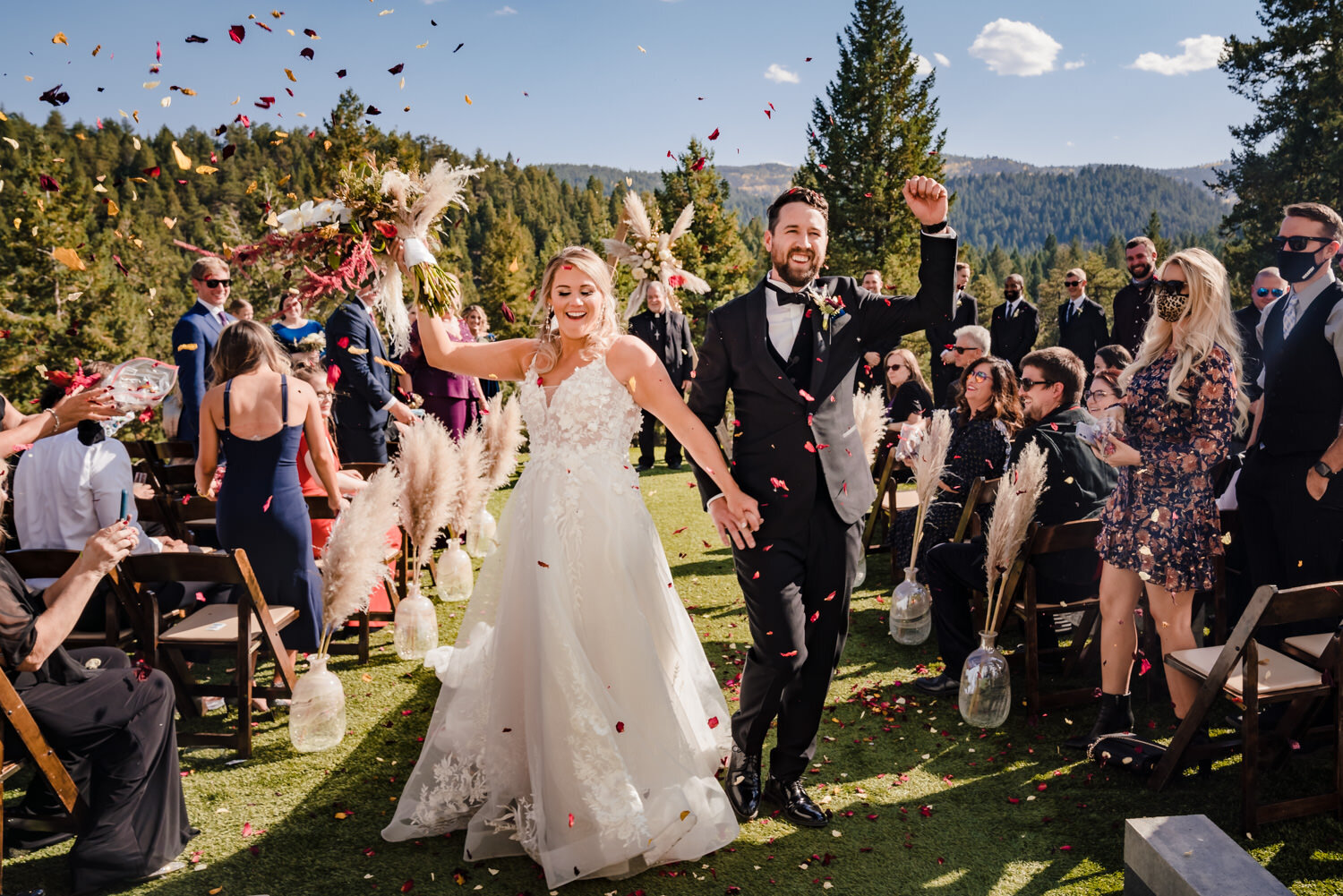  The Woodlands Colorado wedding photos by Morrison wedding photographer, JMGant Photography 