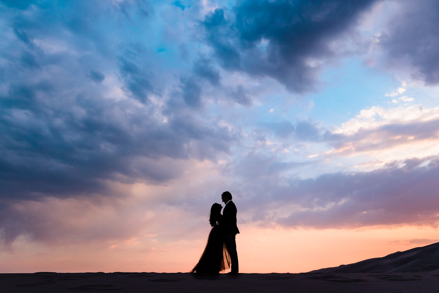  Great Sand Dune National Park engagement session by Colorado wedding photographer, JMGant Photography 