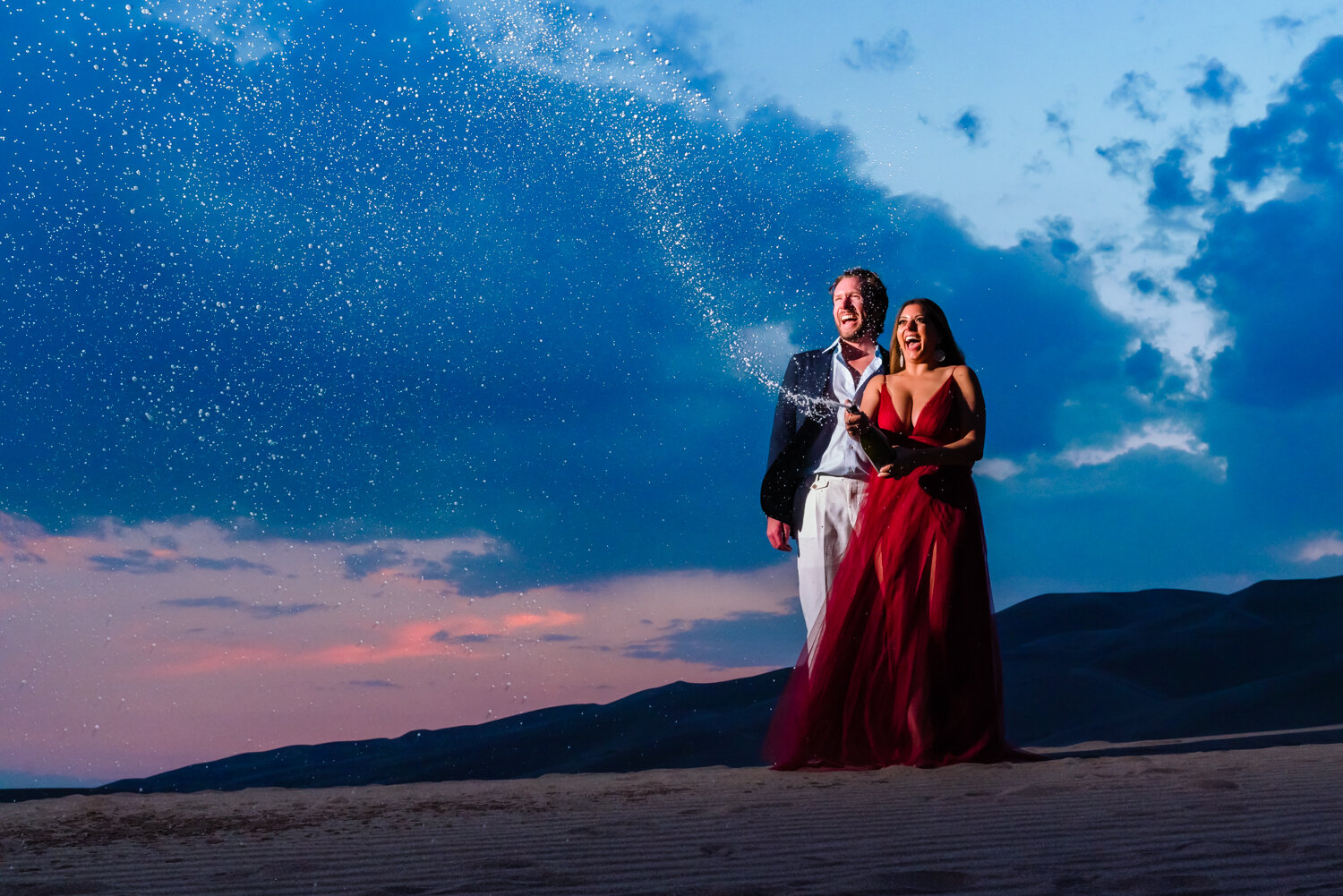  Great Sand Dune National Park engagement session by Colorado wedding photographer, JMGant Photography 