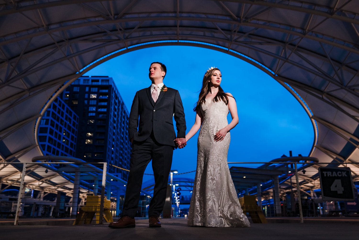  Maven Hotel wedding by Denver photographer JMGant Photography featuring Katie and Sean. 