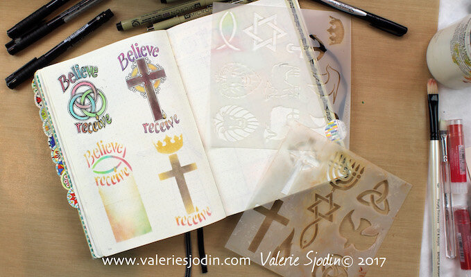 StencilGirl Talk: Get Ready for Bullet Journaling with New Stencils from  Valerie Sjodin