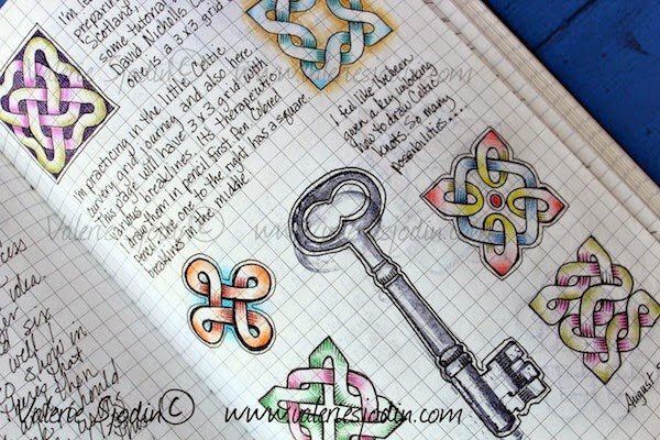 How to Draw Celtic Knots — Visual Blessings Blog — Valerie Sjodin