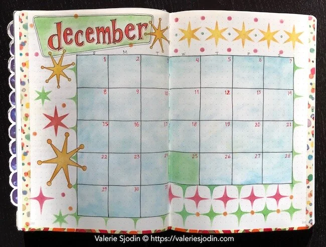 Mid-Century Modern 2019 Calendar Pages!