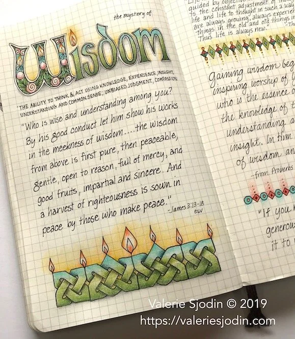 Wisdom from Above - W in A-Z Word Challenge