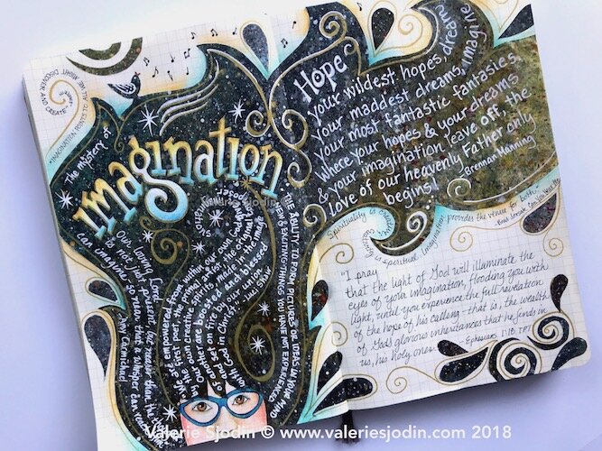 Longing and Praise - Bible Journaling and a Discovery — Valerie Sjodin