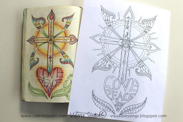 An Alphabet Story Behind the Art of Colorful Blessings