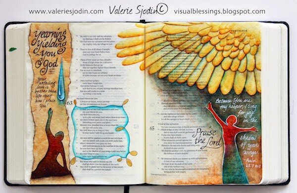 Longing and Praise - Bible Journaling and a Discovery — Valerie Sjodin