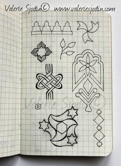 More Mini-Moleskine Travel Doodling