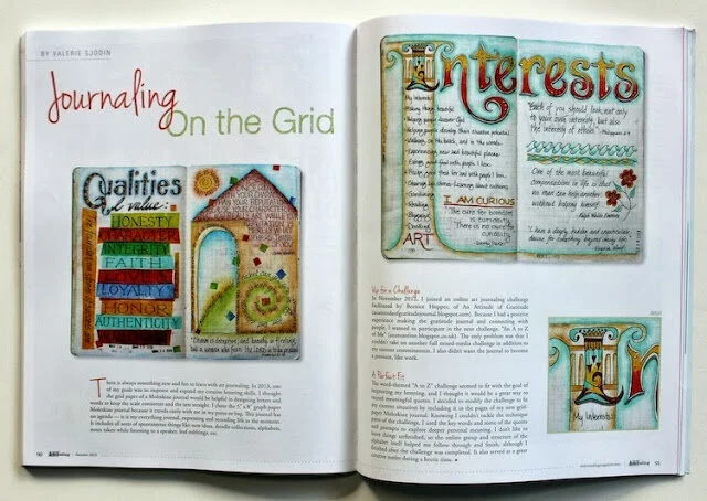 Published in Art Journaling Magazine!