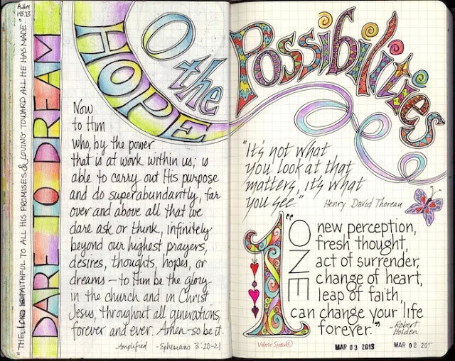 N-O-P in Moleskine Journal Pages