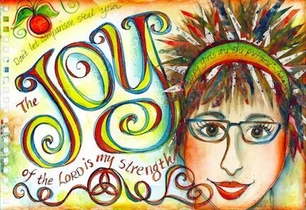 "Don't let comparison steal your Joy"