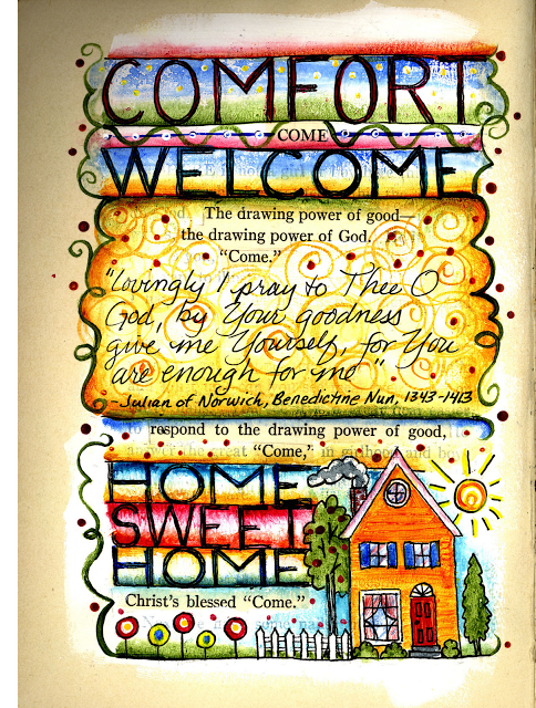 more playful praise: come to the comforts of home