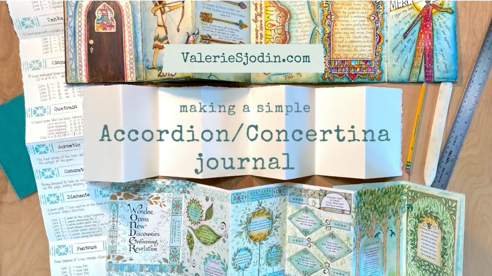 How to make a simple Accordion-Concertina journal