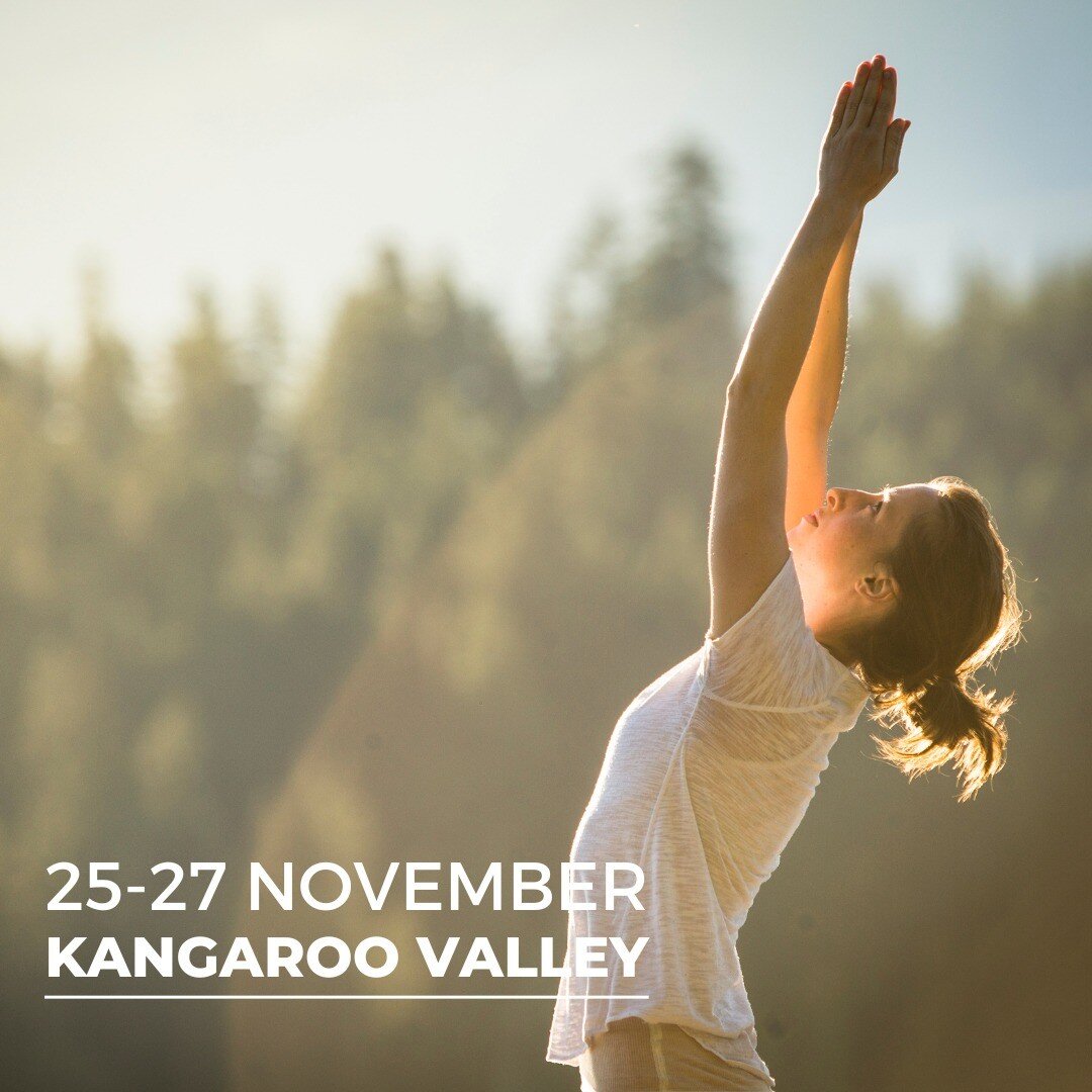 A weekend of yoga, wildlife and adventure! Our friends at @yoga_hotspot have a few spots left for their annual Yoga Retreat in Kangaroo Valley. 

📆 25-27 November in Kangaroo Valley
🏕Campsite accommodation in tents ($430pp) or quad-share en-suite c