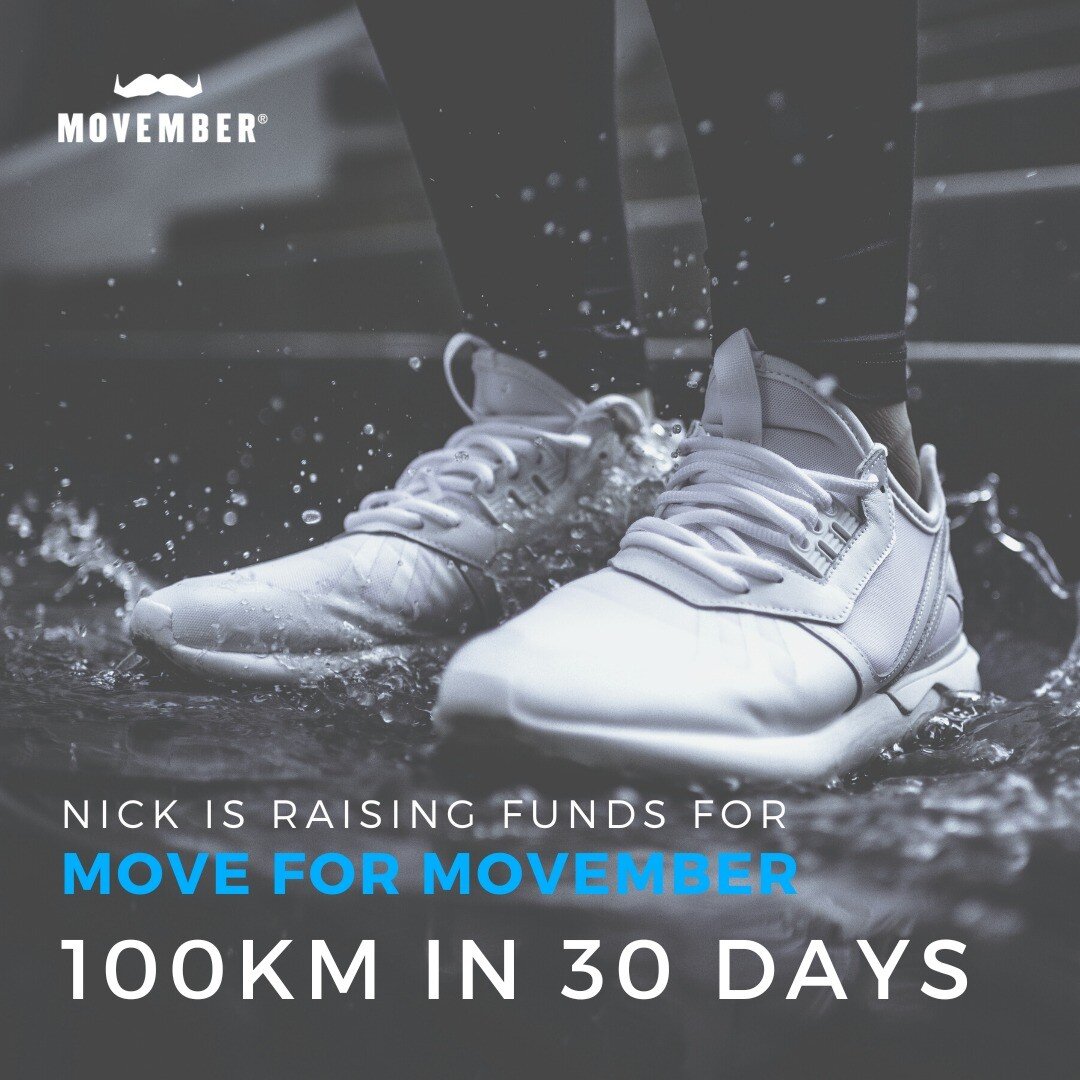 Nick from our Eastwood clinic is tackling a massive 100km this November for men's health alongside our mo-growers! To support our efforts of raising $1,500, or take on your own challenge, visit @movember &ndash; Link in our bio!

#Movember #Movember