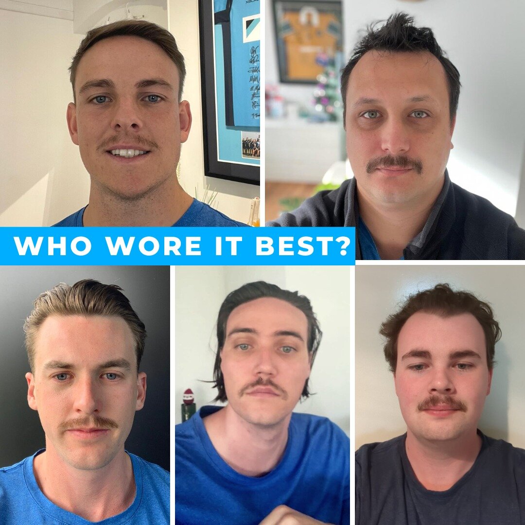And that's a wrap on #Movember2022! Our team smashed their goal by raising $1,600 for men's health issues! 🥳

Thank you to everyone who donated or cheered us on while Nick ran a massive 200 km and Chris, Andrew, Luke, Jono, and Fin grew these beauti