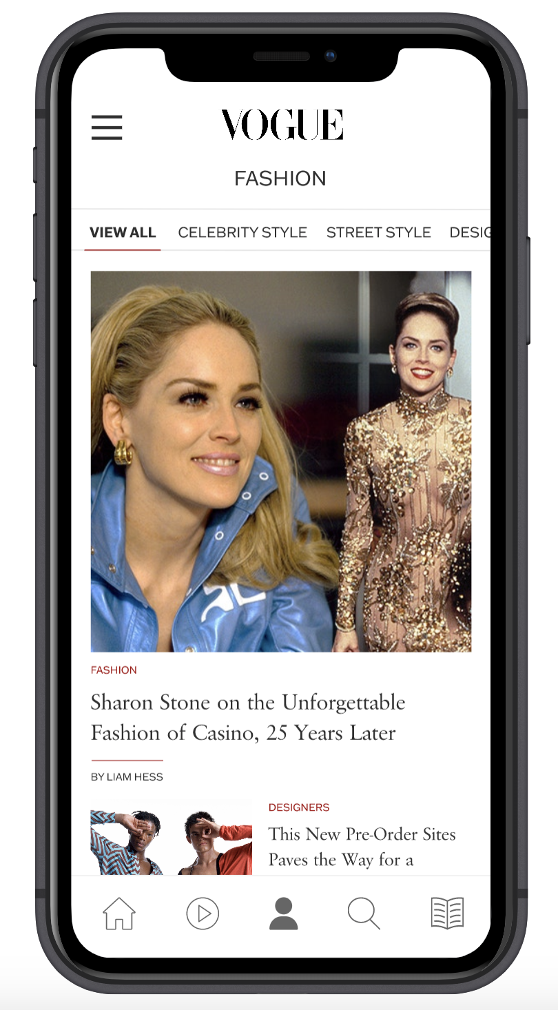 Vogue Fashion Tab